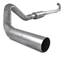 C6142P - MBRP Performance Series 4-inch Turbo Back Exhaust system for 2010-2012 Dodge Cummins 6.7L diesel pickups.