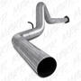 S6026P - MBRP 4-inch Performance Series DPF Back Exhaust System for 2007-2010 GMC Chevy Duramax 6.6L LMM diesel trucks