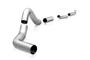 SS601NM - Flo-Pro 5-inch Down Pipe Back Exhaust - Stainless - No Muffler - GM 2001 - 2007