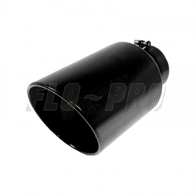508015RACBX Flo-Pro Exhaust Tip 5" - 8" x 15" - Powder Coated Black