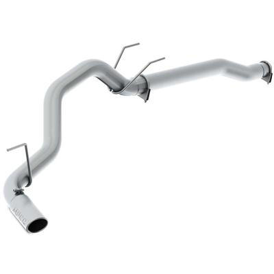 S6169409 - MBRP 3.5-inch DPF Back Exhaust - Stainless WT Dodge 2014-2018 EcoDiesel Single Side Exit