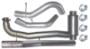 871 - Flo-Pro 4-inch Down Pipe Back Exhaust - Aluminized - GM 2015.5 - 2016