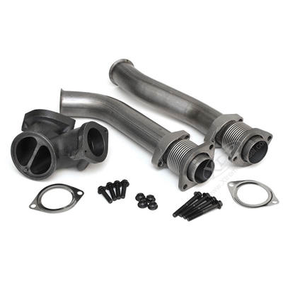XD178 - XDP's Bellowed Up-Pipe Kit for 1999.5-2003 Ford Powerstroke 7.3L Diesels
