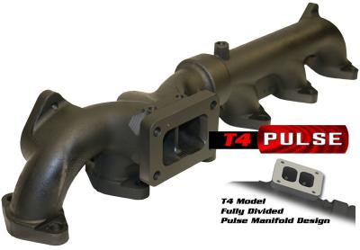 1045965-T4 - BD Exhaust Manifold (T4 Pulse Mount) - Dodge 2007-2012