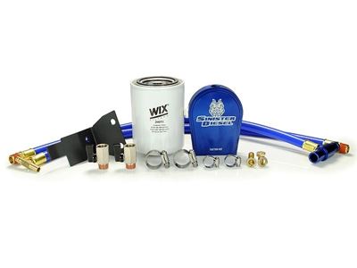 SD-COOLFIL-6.0-W - Sinister Diesel Coolant Filter Kit w/ WIX Filter for 2003-2007 Ford Powerstroke 6.0L F-Series diesels.