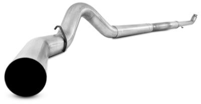 S60200PLM - MBRP's 5-inch Down Pipe Back PLM Series Exhaust System for your 2001-2007 GMC Chevy 6.6L Duramax LB7, LLY, and LBZ diesel pickup. Made from heavy gauge aluminized steel, this free-flow kit does not come with a muffler or exhaust tip.