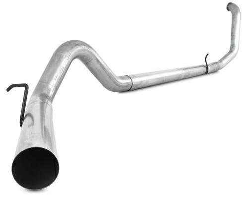 S6200PLM - MBRP's 4-inch Turbo Back PLM Series Exhaust System for your 1999-2003 Ford Powerstroke 7.3L F250/F350 diesel pickup. Made from heavy gauge aluminized steel, this free-flow kit does not come with a muffler or exhaust tip.