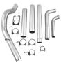 S62240PLM - MBRP 5-inch Turbo Back Exhaust - Aluminized NM/NT Ford 2003-2007