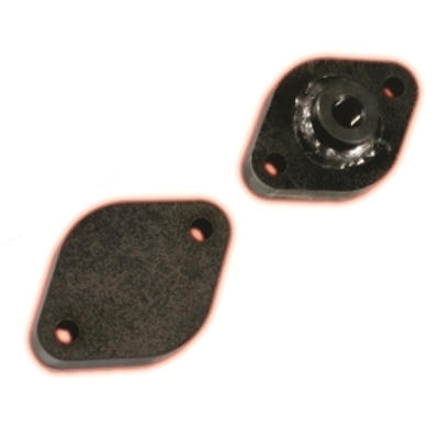 302202 - Flo-Pro EGR Delete Block-off Plates - Ford 2011-2014 - PLATES ONLY