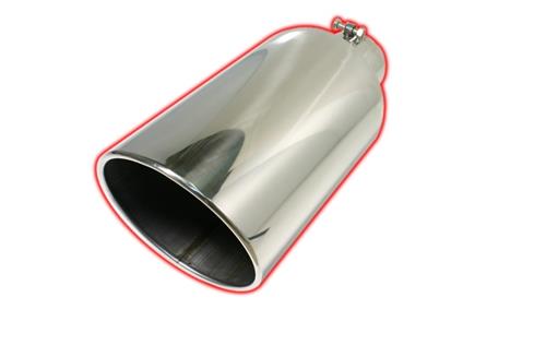 508015RACB - Flo-Pro Exhaust Tip 5-inch - 8-inch x 15-inch - 304 Stainless