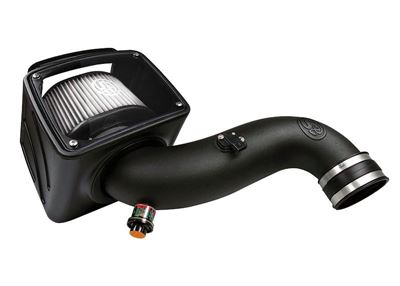75-5091D - S&B Cold Air Intake System (Dry and Disposable Air Filter) for 2007-2010 GMC/Chevy Duramax 6.6L LMM diesel trucks
