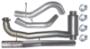 SS671 - Flo-Pro 5-inch Down Pipe Back Exhaust - Stainless - GM 2015.5 - 2016
