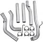 C6020PLM - MBRP 5-inch Down Pipe Back Exhaust - Aluminized NM/NT GM 2007-2010