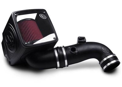75-5075-1M - S&B's Cold Air Intake System w/ an oiled and reusable air filter for your 2011 - 2016 GM 6.6L Duramax LML