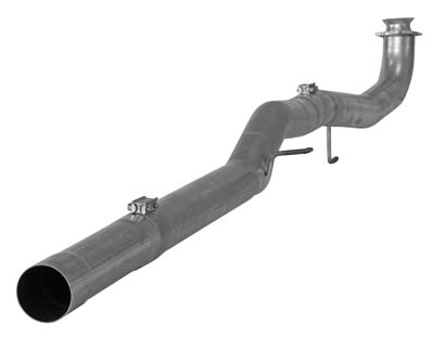 SS882 - FloPro 4-inch Cat & DPF Delete Pipe Kit - Stainless - GM 2017-2018