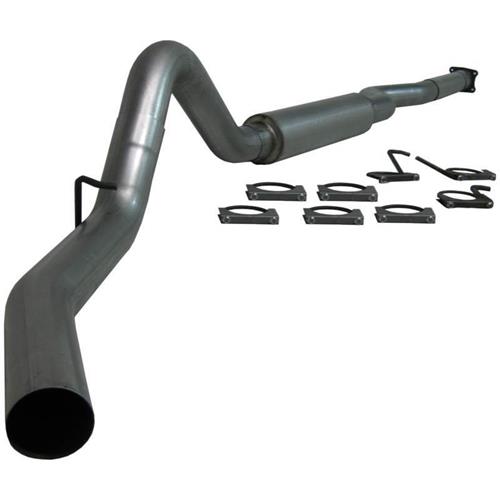 S6000P - MBRP 4-inch Cat-Back Performance Series Exhaust System for 2001-2005 GMC Chevy Duramax 6.6L LB7 and LLY diesel pickups.