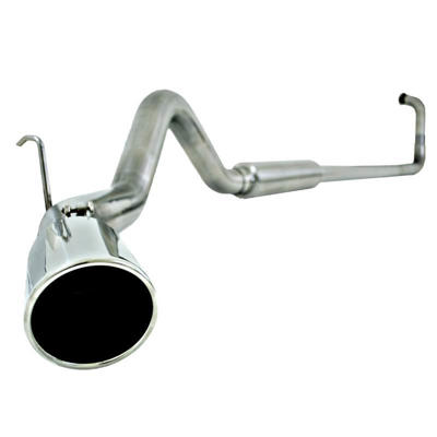S6240409 - MBRP 4-inch Turbo Back Exhaust - Stainless WM/WT Ford 2003-2007 CAB & CHASSIS
