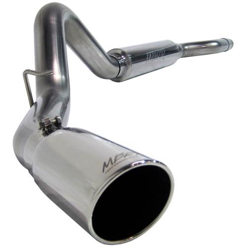 S6012409 - MBRP 4-inch Cat Back Exhaust - Stainless WM/WT GM 2006-2007