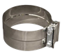 FPLJ400 - FloPro 4-inch Aluminized Steel Lap Joint Exhaust Clamp Image - 2