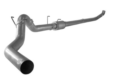 645 - Flo-Pro 5-inch Turbo Back Exhaust - Aluminized - Dodge 2007-2009 Cab & Chassis