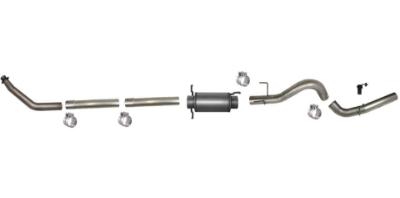 SS802 - Flo-Pro 4-inch Turbo Back Exhaust - Stainless - Dodge 1994-2002 RC-EC/SB-LB-Dually