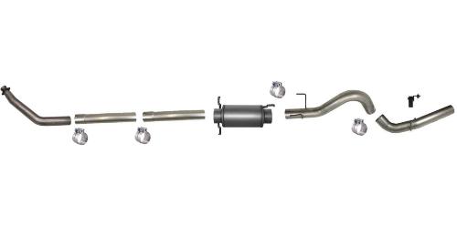 SS602 - Flo-Pro 5-inch Turbo Back Exhaust - Stainless - Dodge 1994-2002 RC-EC/SB-LB-Dually