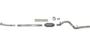 877 - Flo-Pro 4-inch Down Pipe Back Exhaust - Aluminized - Ford 2011 - 2017 CAB & CHASSIS