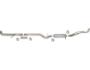 834 - Flo-Pro 4-inch Down Pipe Back Exhaust - Aluminized GM 2007 - 2010