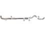 SS871 - Flo-Pro 4-inch Down Pipe Back Exhaust - Stainless - GM 2015.5 - 2016