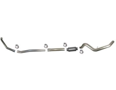 831 - Flo-Pro 4-inch Turbo Back Exhaust - Aluminized Ford 1999 - 2003