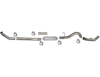 SS1836 - Flo-Pro 4-inch Turbo Back Exhaust - Stainless Dodge 2007 - 2009