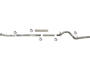 SS653NB - Flo-Pro 5-inch Down Pipe Back Exhaust - Stainless No Muffler - Ford 2011-2017 Auto Trans