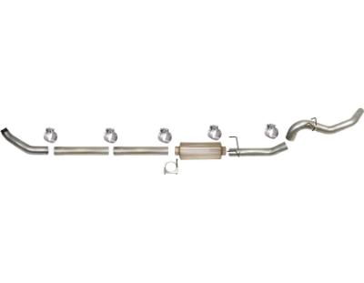 655 - Flo-Pro 5-inch Turbo Back Exhaust - Aluminized - Dodge 2011-2018 CAB & CHASSIS