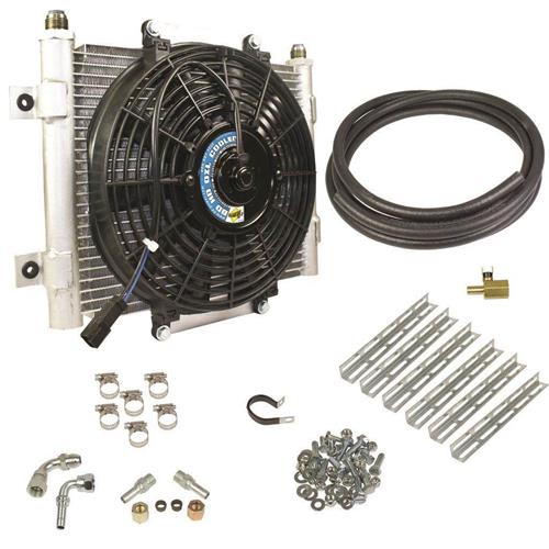 1030606-5/8 - BD Xtruded Auxiliary Transmission Cooler - GM 2001-2016