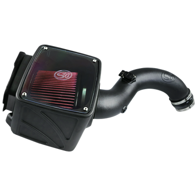 75-5102 - S&B Cold Air Intake System (Oiled & Reusable Air Filter) for 2004-2005 GMC/Chevy Duramax 6.6L LLY diesel trucks