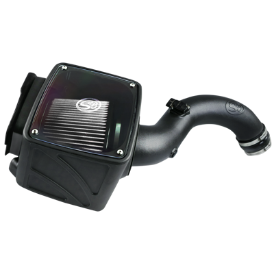 75-5101D - S&B Cold Air Intake System (Dry and Disposable Air Filter) for 2001-2004 GMC/Chevy Duramax 6.6L LB7 diesel trucks
