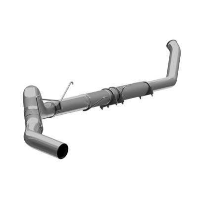 MBS61140PLM - MBRP's 5-inch Turbo Back PLM Series Exhaust System for your 2003-2004 Dodge Cummins 5.9L diesel pickup. Made from heavy gauge aluminized steel, this free-flow kit does not come with a muffler or exhaust tip.