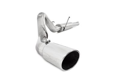 S6108409 - MBRP 4-inch Cat Back Exhaust - Stainless WM/WT Dodge 2004.5-2007