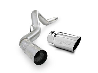 S60360409 - MBRP 5-inch DPF Back Exhaust - Stainless WT GM 2011-2019 Duramax LML L5P