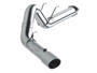 S62930409 - MBRP 5-inch DPF Back Exhaust - Stainless WT Ford 6.7L Powerstroke 2017-2019 all except RC