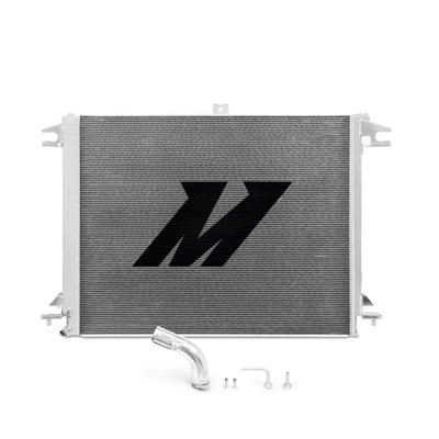 MMRAD-XD-16 - Mishimoto's Aluminum Radiator for 2016-2019 Nissan Titan XD 5.0L Cummins diesel trucks