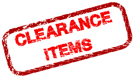 Picture for category Clearance Items