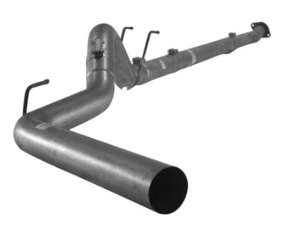 Picture of Flo-Pro 4" Down Pipe Back Exhaust - Aluminized  Ford 6.7L Powerstroke 2011-2019 Cab & Chassis