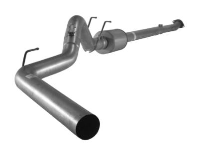 Picture of Flo-Pro 4" Down Pipe Back Exhaust - Aluminized Ford 6.7L Powerstroke 2011-2019 Cab & Chassis