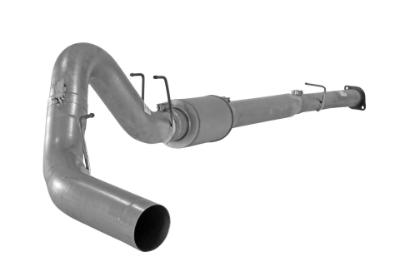 Picture of Flo-Pro 4" Down Pipe Back Exhaust - Aluminized Ford 6.4L Powerstroke 2008-2010