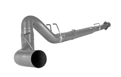 Image de Flo-Pro 4" Down Pipe Back Exhaust - Stainless  Ford 6.4L Powerstroke 2008-2010