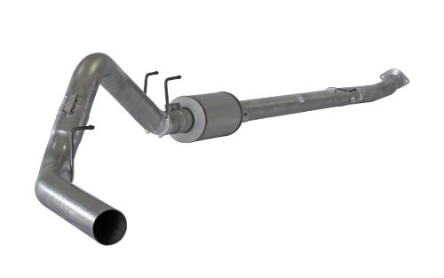 Picture of Flo-Pro 4" Down Pipe Back Exhaust - Aluminized Ford 6.7L Powerstroke 2011-2019 Auto Trans
