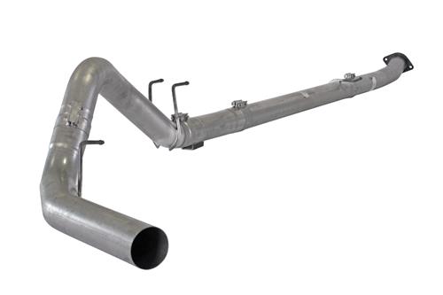 653NB | Flo-Pro 5" Down Pipe Back Exhaust - Aluminized Ford 6.7L