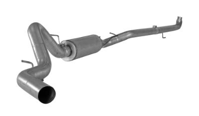 Image de Flo-Pro 4" Down Pipe Back Exhaust - Aluminized GMC/Chevy 6.6L Duramax 2007-2010 