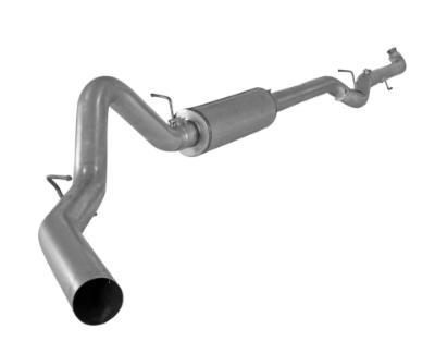 Picture of Flo-Pro 4" Down Pipe Back Exhaust - Aluminized GMC/Chevy 6.6L Duramax 2001-2007